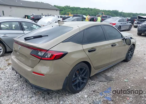 2025 Honda Civic Sport from USA, damaged, VIN 19XFL2H87SE024748